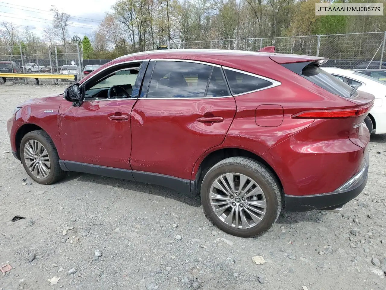 2021 Toyota Venza Le VIN: JTEAAAAH7MJ085779 Lot: 53330575