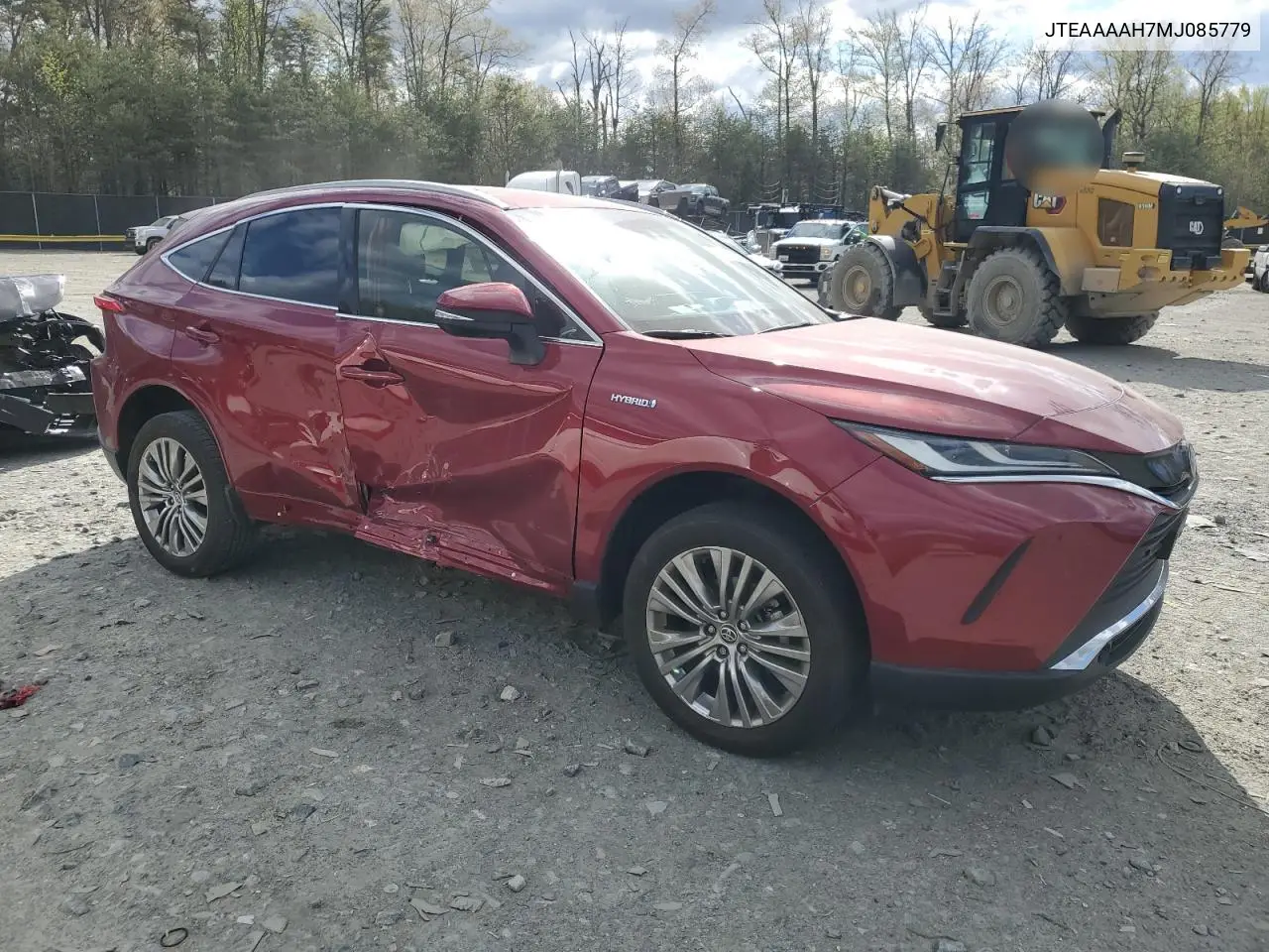 2021 Toyota Venza Le VIN: JTEAAAAH7MJ085779 Lot: 53330575
