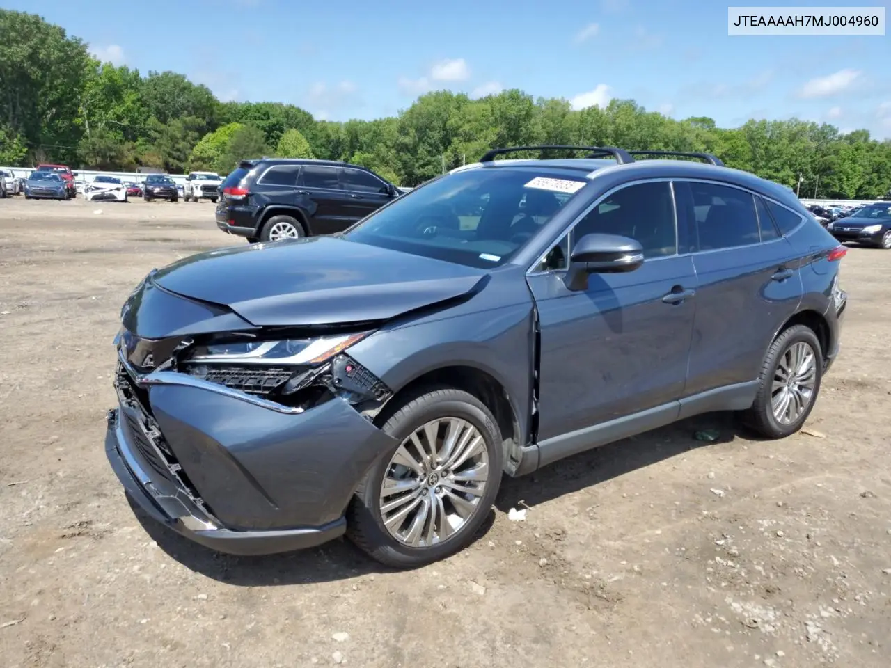 2021 Toyota Venza Le VIN: JTEAAAAH7MJ004960 Lot: 55973535