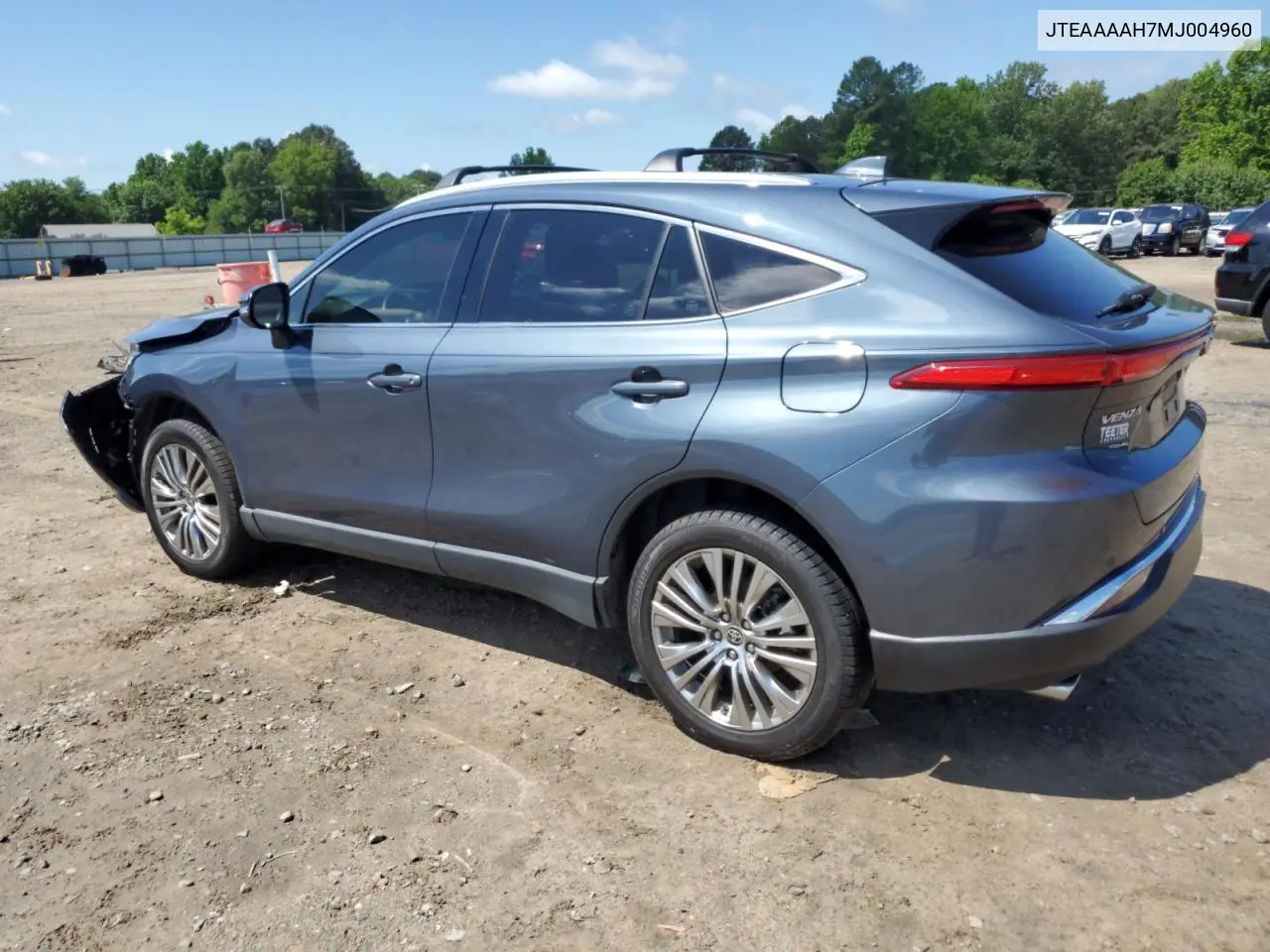 2021 Toyota Venza Le VIN: JTEAAAAH7MJ004960 Lot: 55973535