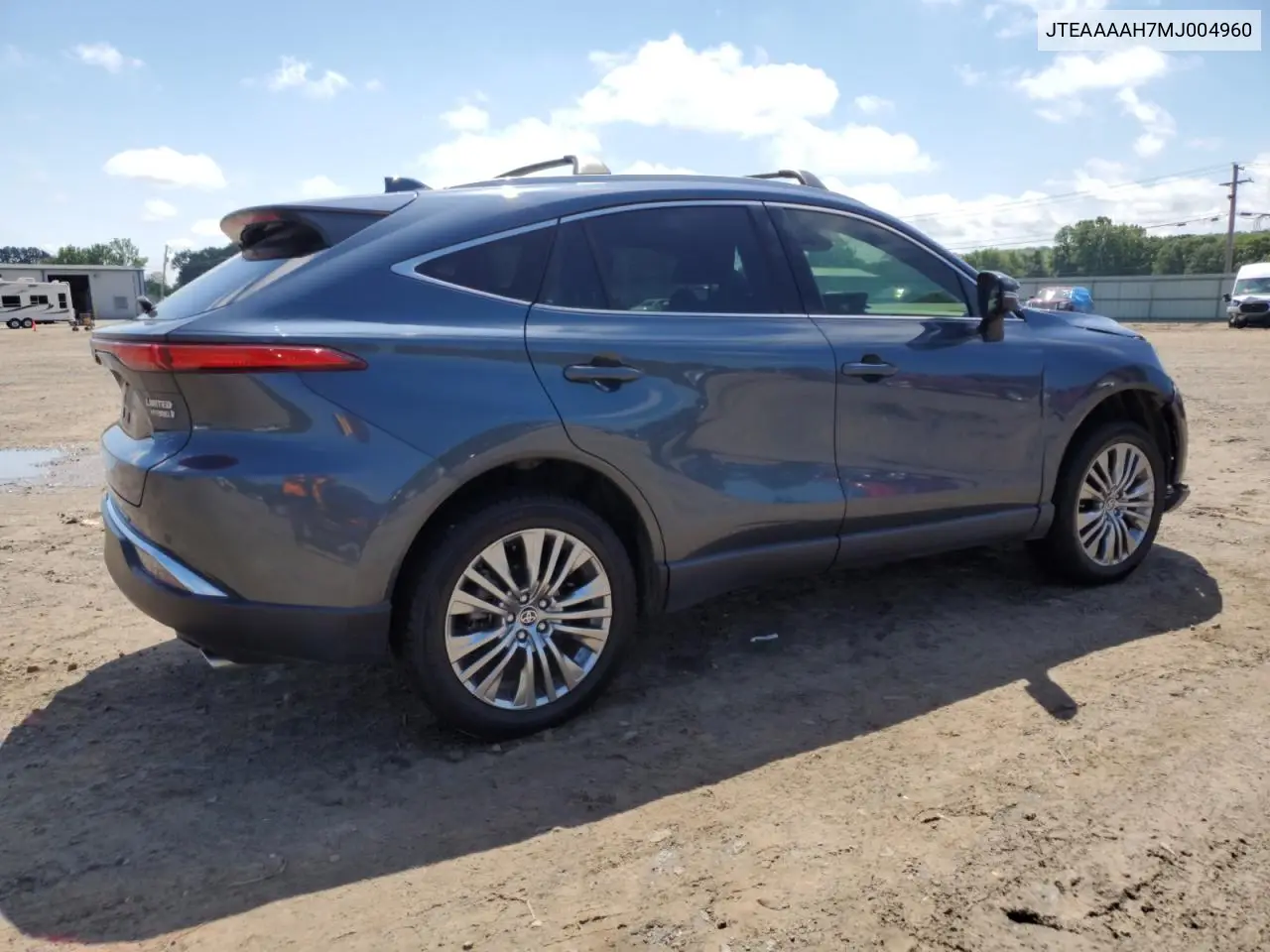 2021 Toyota Venza Le VIN: JTEAAAAH7MJ004960 Lot: 55973535