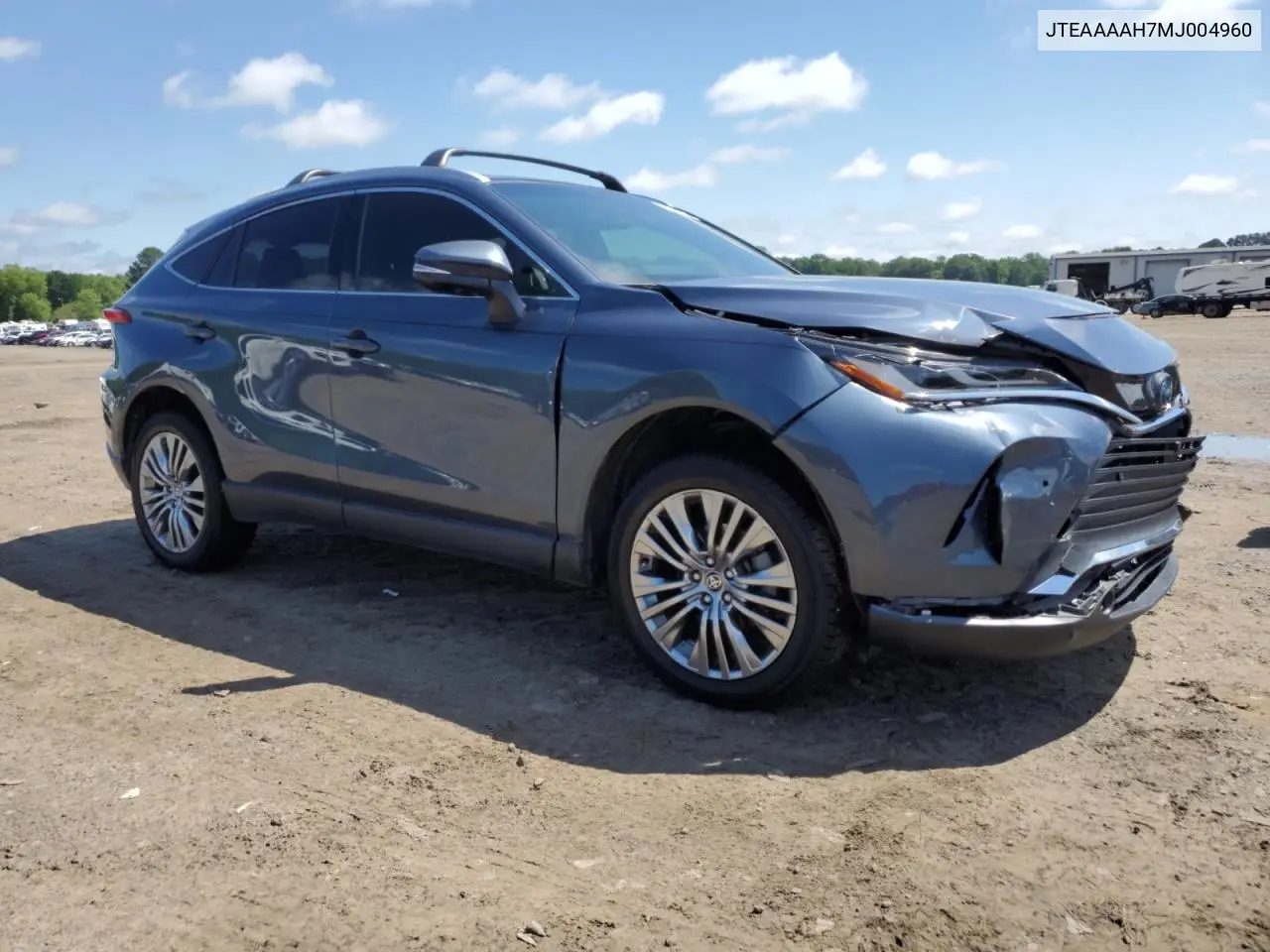 2021 Toyota Venza Le VIN: JTEAAAAH7MJ004960 Lot: 55973535