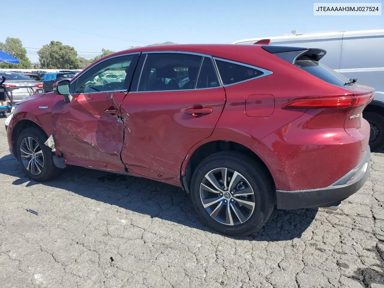 2021 Toyota Venza Le VIN: JTEAAAAH3MJ027524 Lot: 56159355