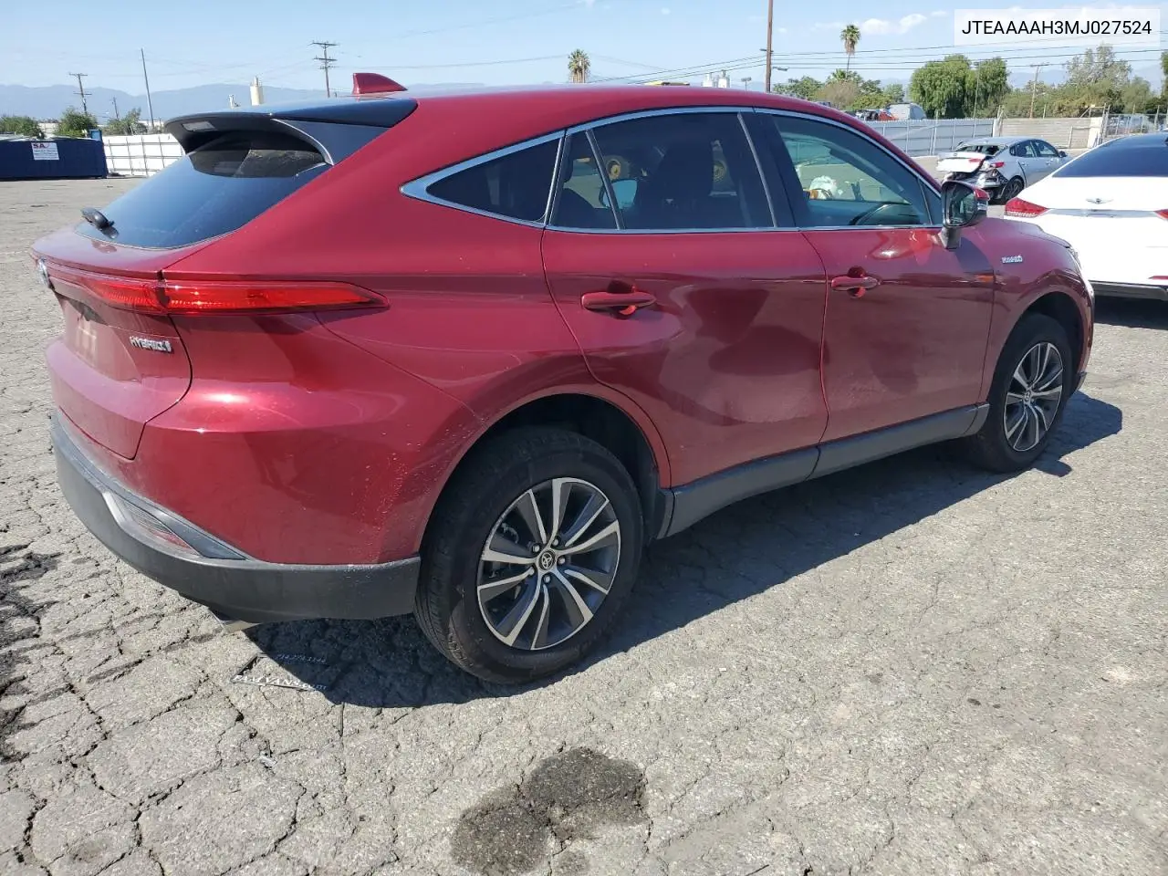 2021 Toyota Venza Le VIN: JTEAAAAH3MJ027524 Lot: 56159355