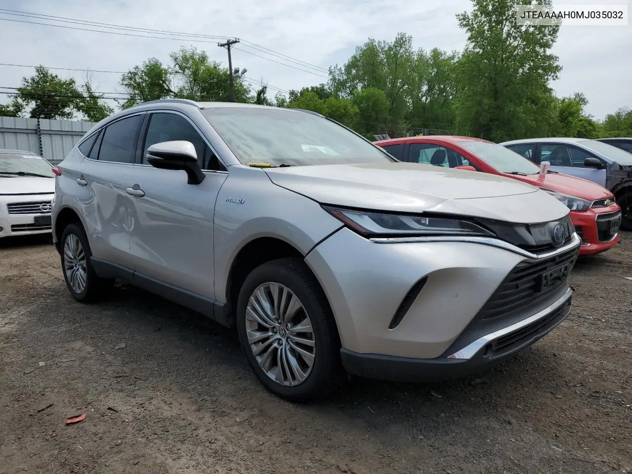 2021 Toyota Venza Le VIN: JTEAAAAH0MJ035032 Lot: 56554735