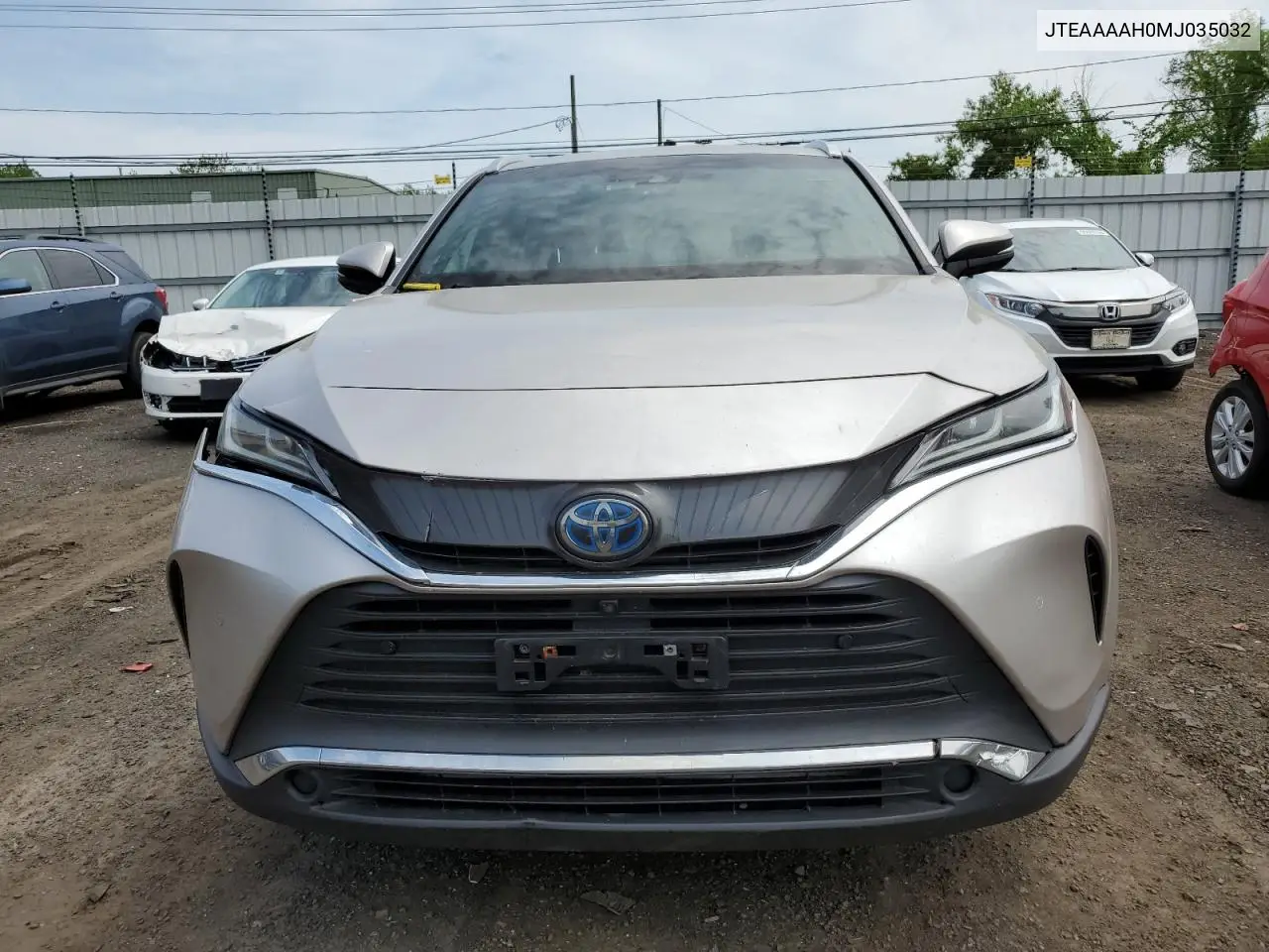 2021 Toyota Venza Le VIN: JTEAAAAH0MJ035032 Lot: 56554735