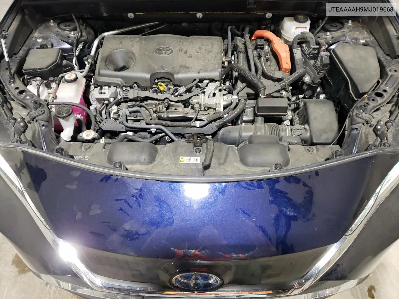 2021 Toyota Venza Le VIN: JTEAAAAH9MJ019668 Lot: 57122115