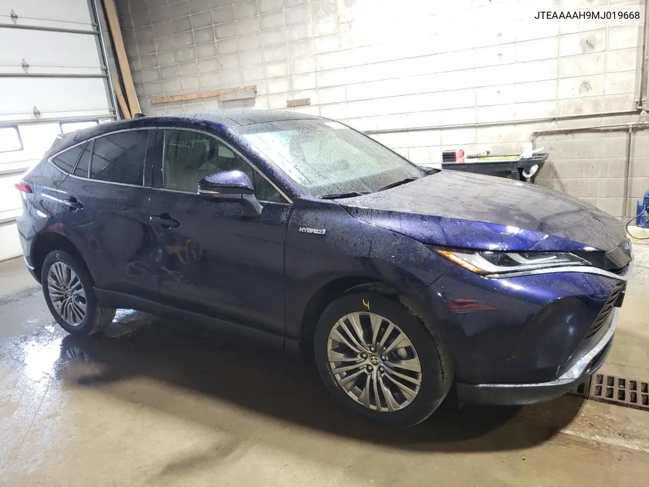 2021 Toyota Venza Le VIN: JTEAAAAH9MJ019668 Lot: 57122115