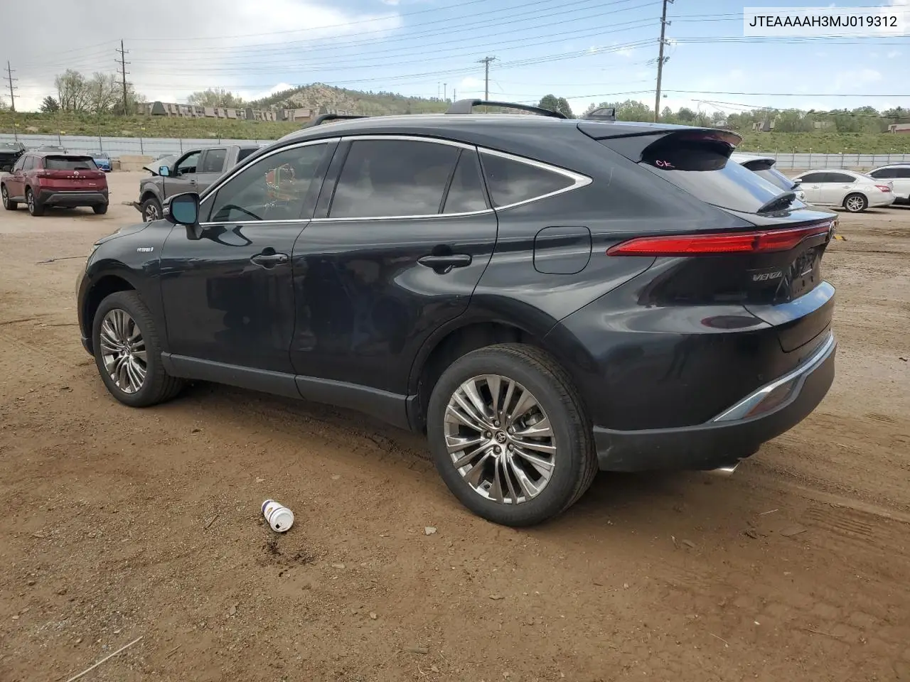 2021 Toyota Venza Le VIN: JTEAAAAH3MJ019312 Lot: 57129505