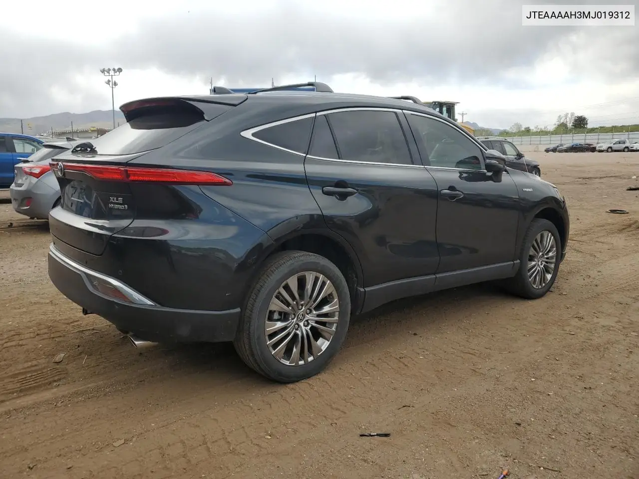 2021 Toyota Venza Le VIN: JTEAAAAH3MJ019312 Lot: 57129505