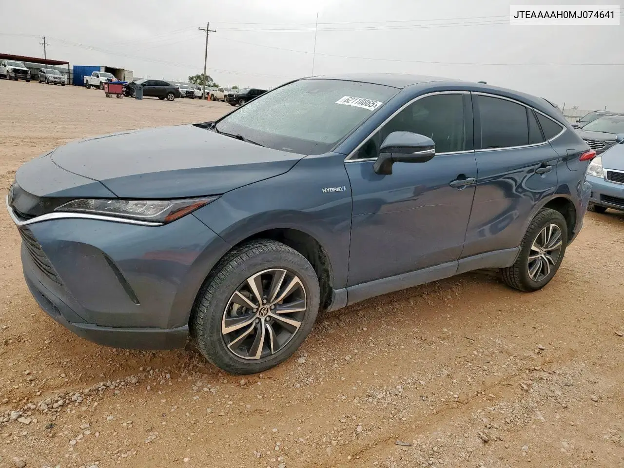 2021 Toyota Venza Le VIN: JTEAAAAH0MJ074641 Lot: 62110865