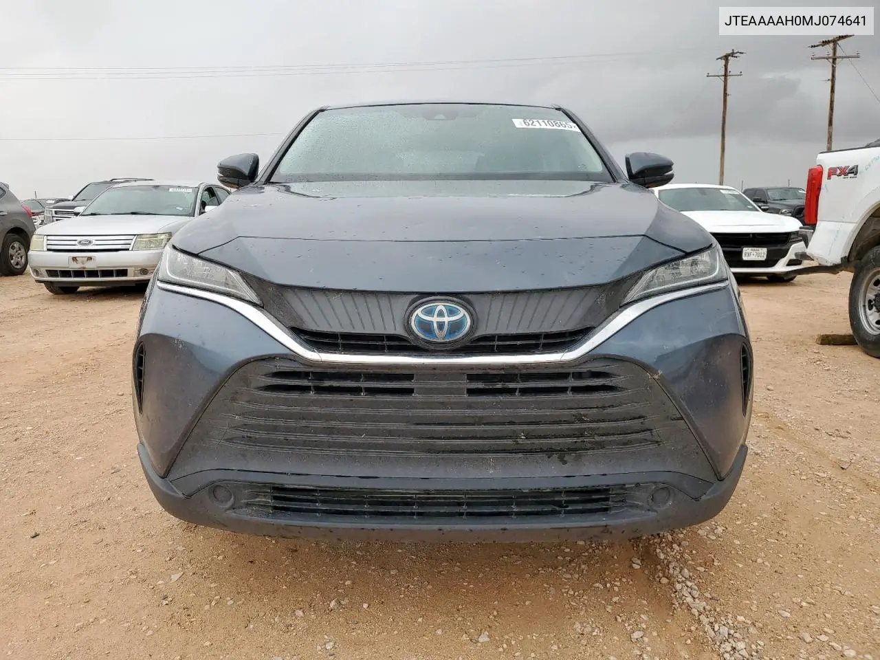 2021 Toyota Venza Le VIN: JTEAAAAH0MJ074641 Lot: 62110865