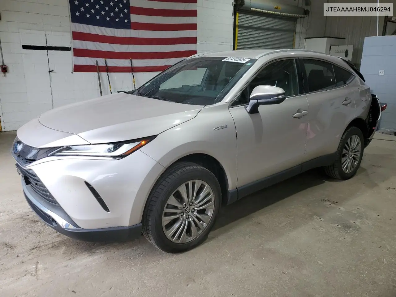 2021 Toyota Venza Le VIN: JTEAAAAH8MJ046294 Lot: 62492005