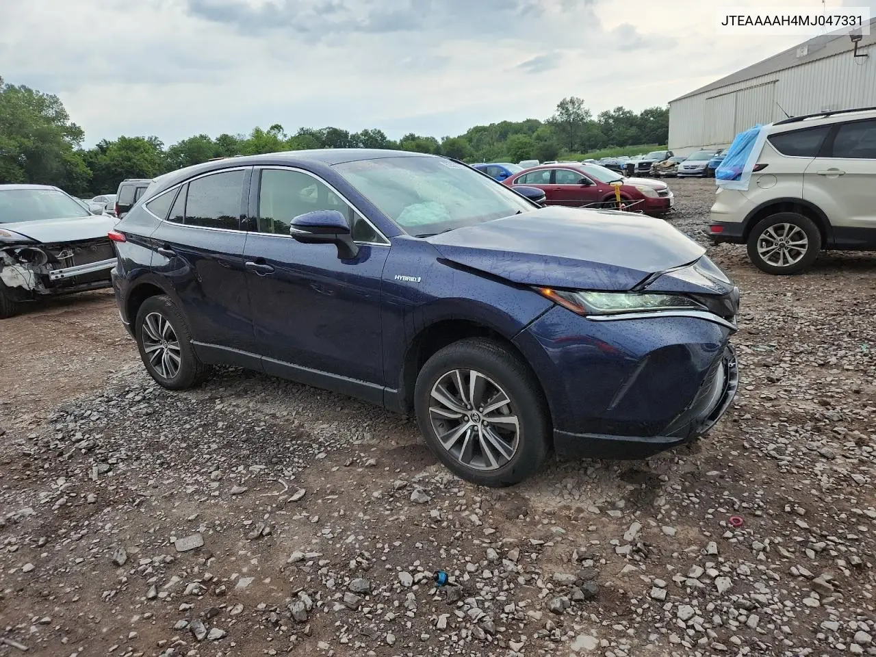 2021 Toyota Venza Le VIN: JTEAAAAH4MJ047331 Lot: 62558725