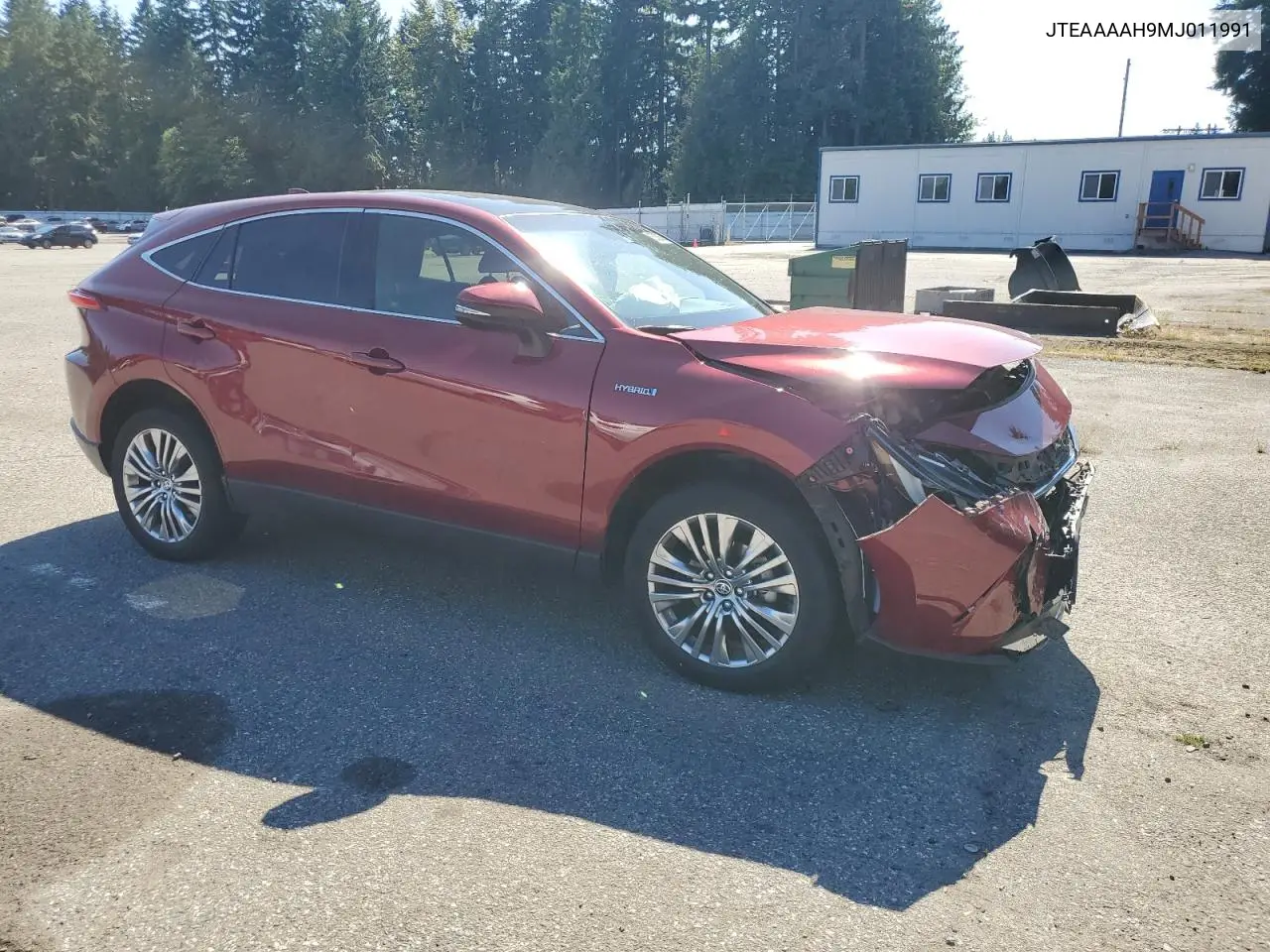 2021 Toyota Venza Le VIN: JTEAAAAH9MJ011991 Lot: 62608085