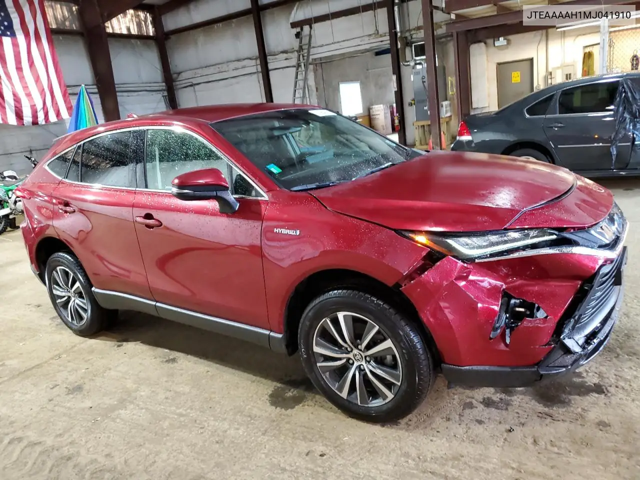 2021 Toyota Venza Le VIN: JTEAAAAH1MJ041910 Lot: 62964365
