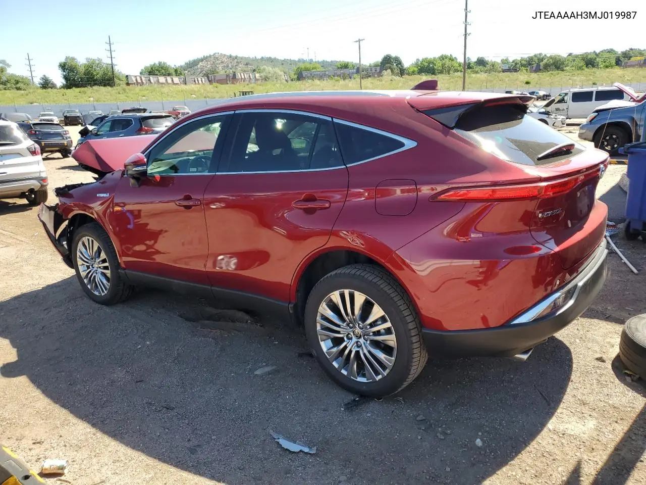 2021 Toyota Venza Le VIN: JTEAAAAH3MJ019987 Lot: 63427125
