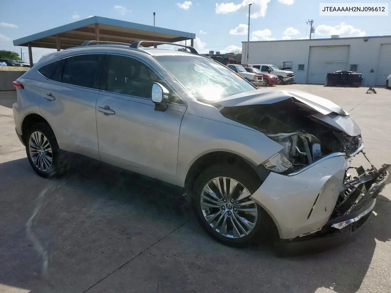 2022 Toyota Venza Le VIN: JTEAAAAH2NJ096612 Lot: 62190635
