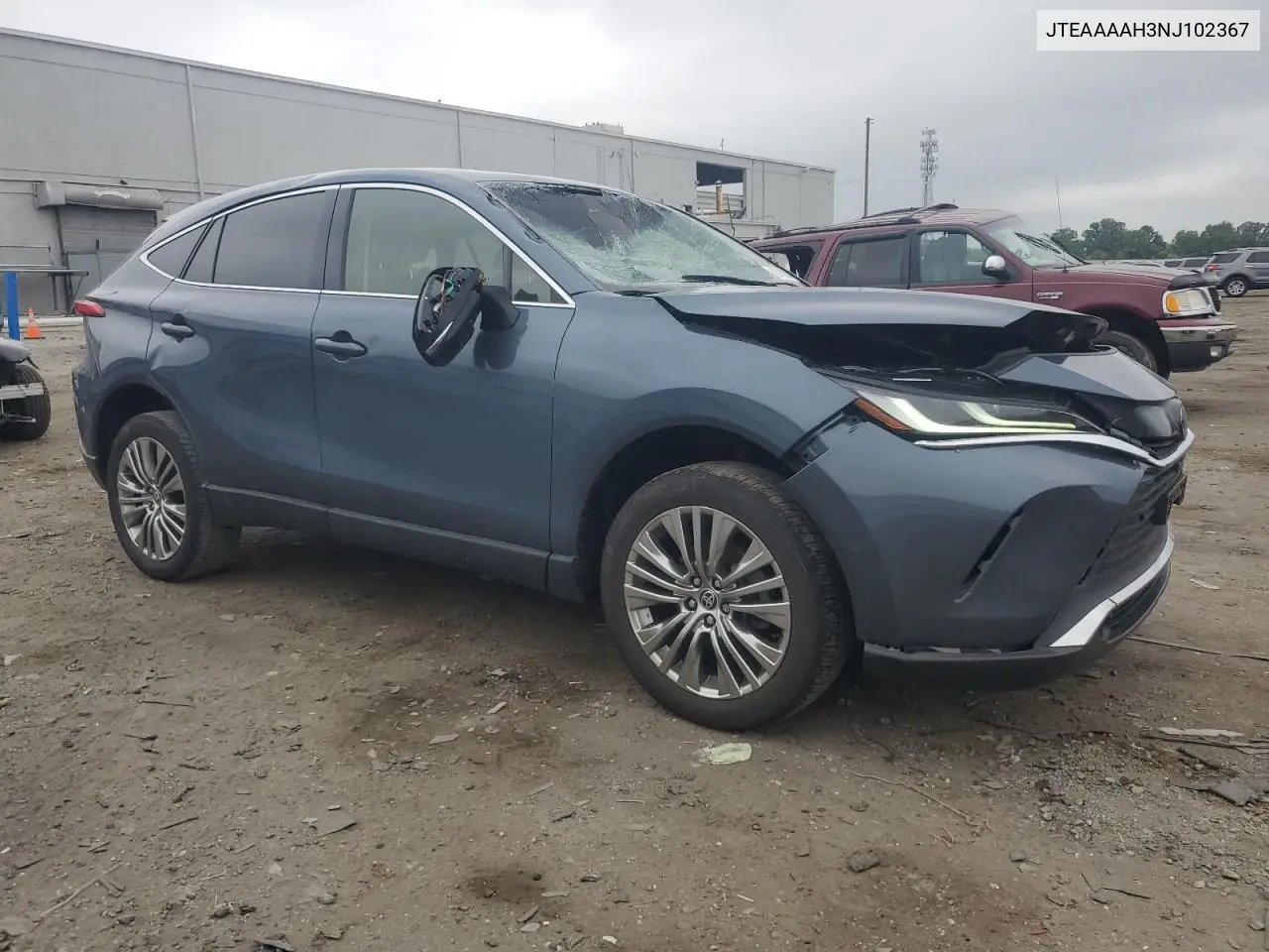 2022 Toyota Venza Le VIN: JTEAAAAH3NJ102367 Lot: 62791085