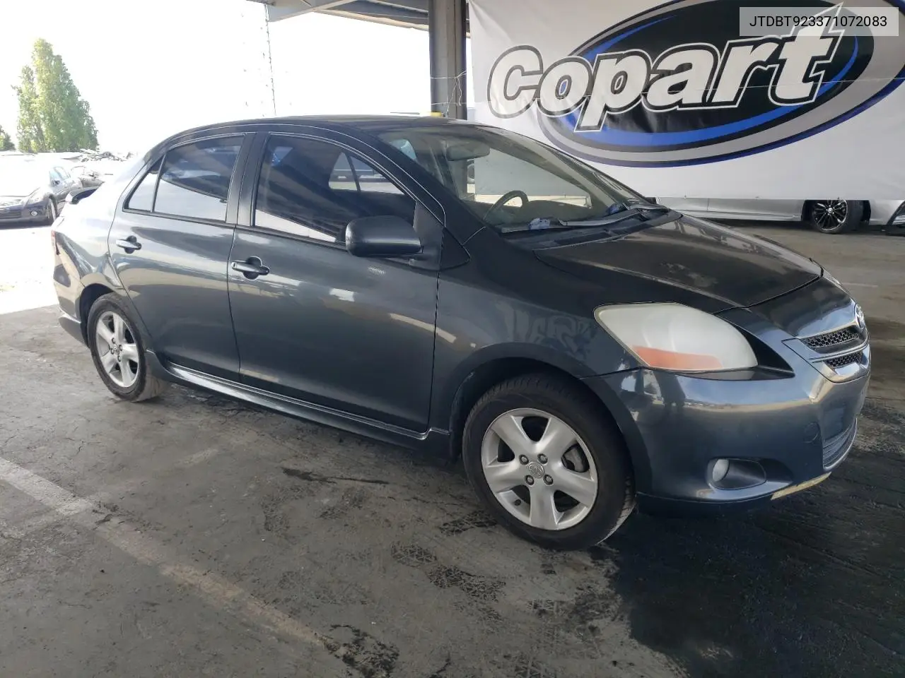 2007 Toyota Yaris VIN: JTDBT923371072083 Lot: 54273235