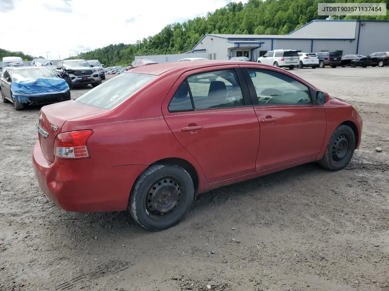 2007 Toyota Yaris VIN: JTDBT903571137454 Lot: 56045965