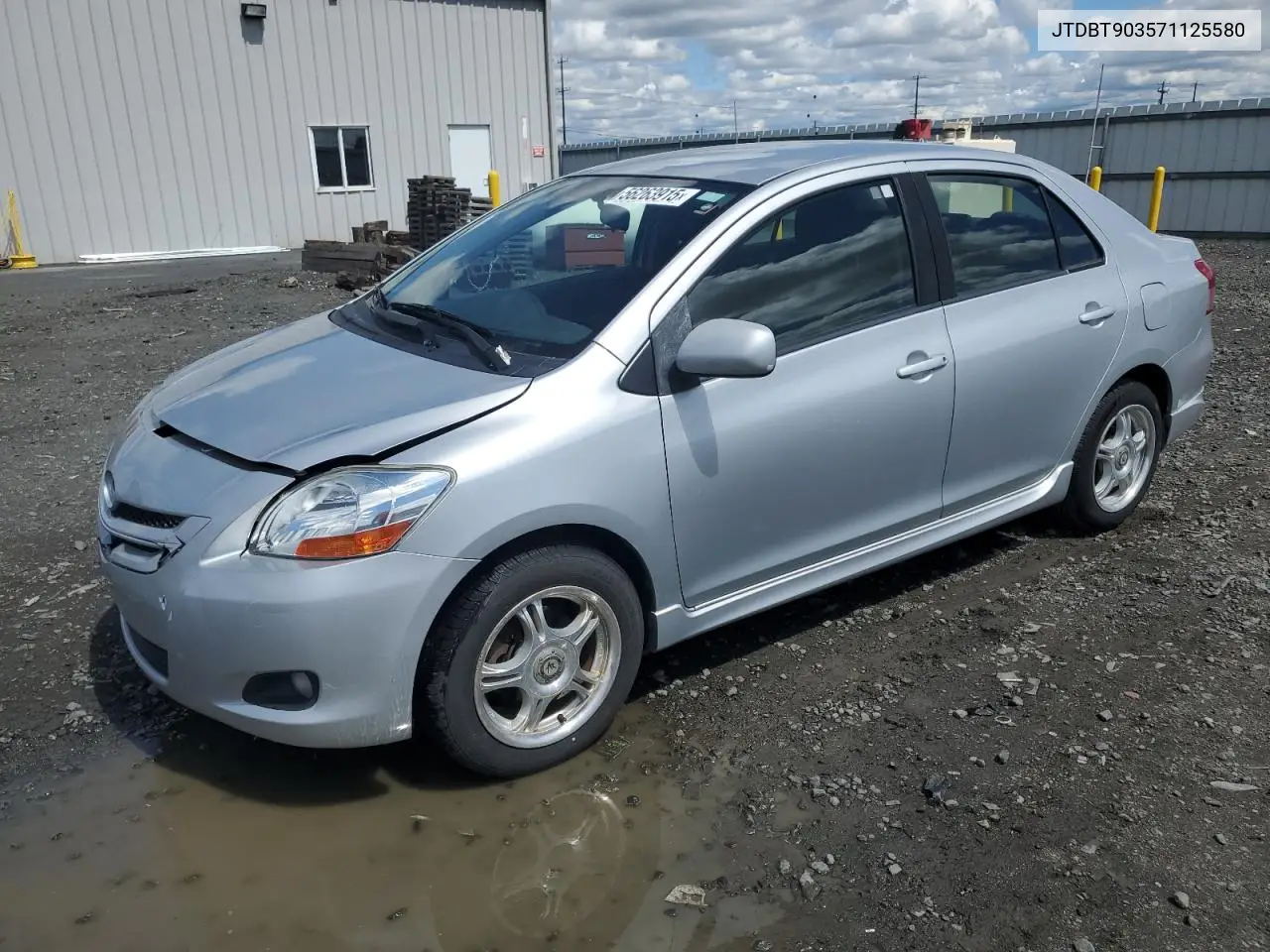 2007 Toyota Yaris VIN: JTDBT903571125580 Lot: 56263915