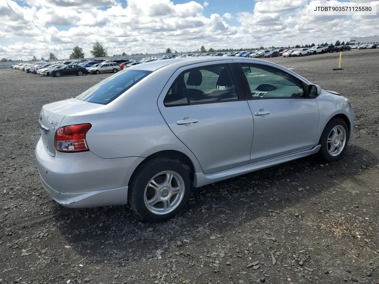 2007 Toyota Yaris VIN: JTDBT903571125580 Lot: 56263915