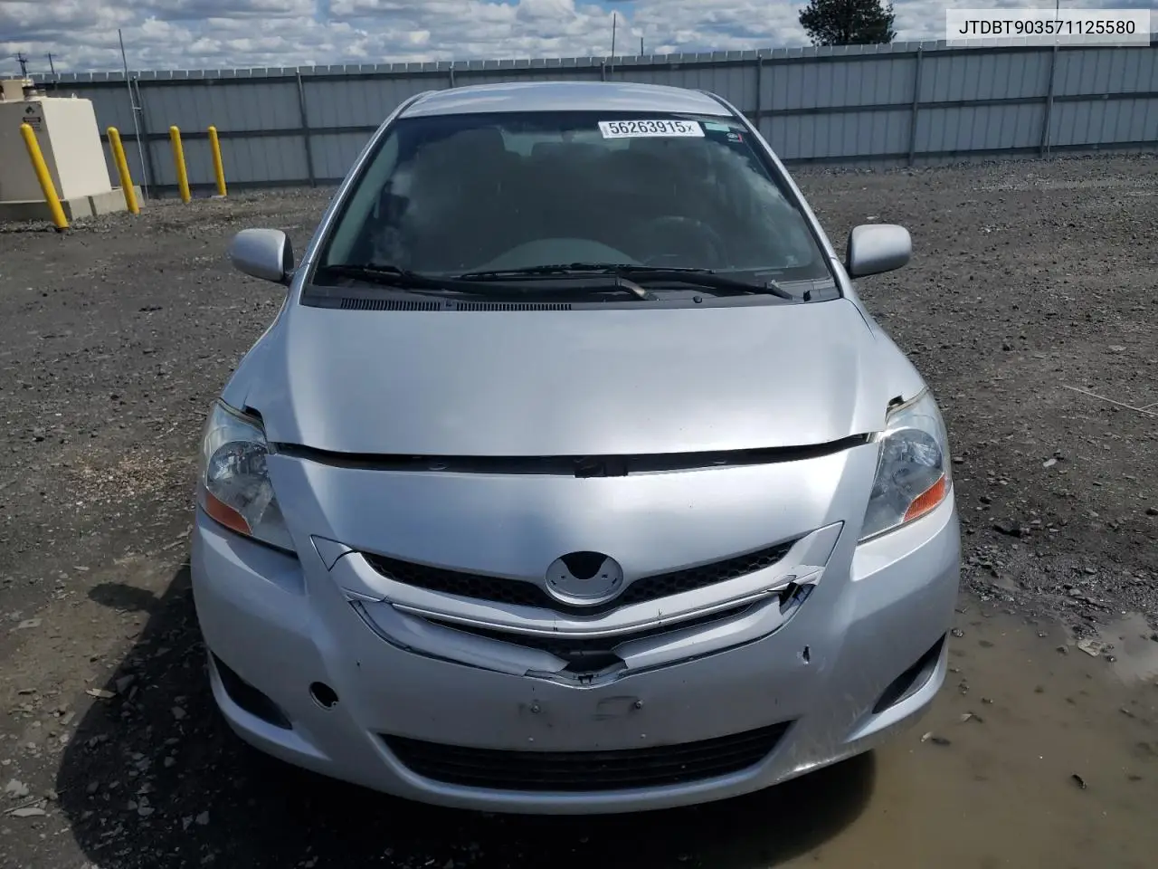 2007 Toyota Yaris VIN: JTDBT903571125580 Lot: 56263915