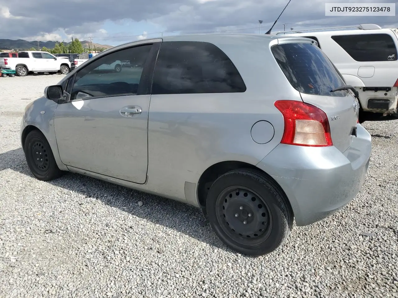 2007 Toyota Yaris VIN: JTDJT923275123478 Lot: 56590725