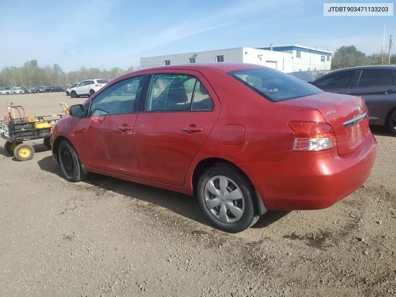 2007 Toyota Yaris VIN: JTDBT903471133203 Lot: 56722735