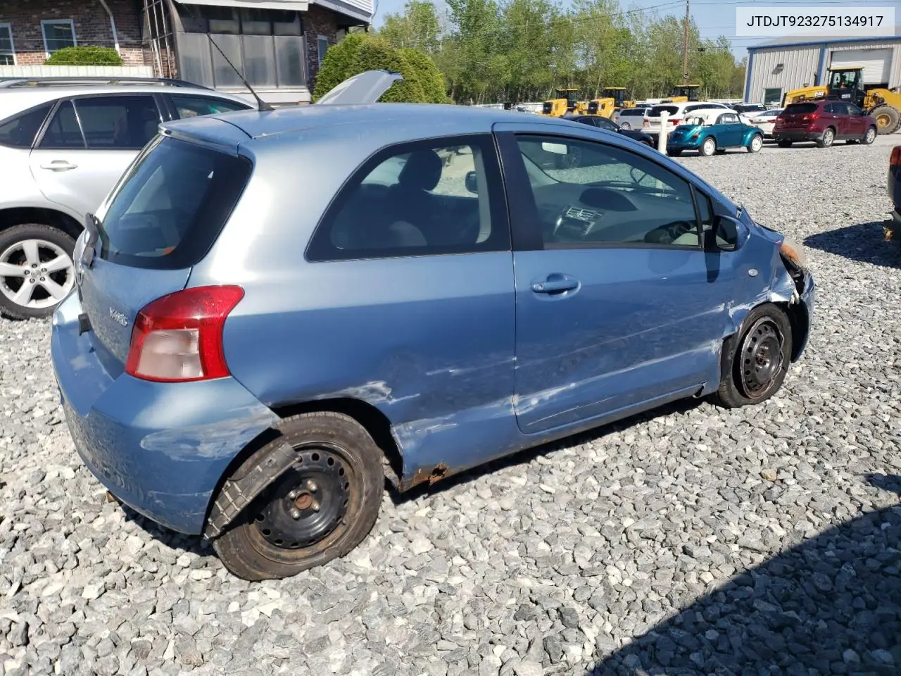 2007 Toyota Yaris VIN: JTDJT923275134917 Lot: 56901845