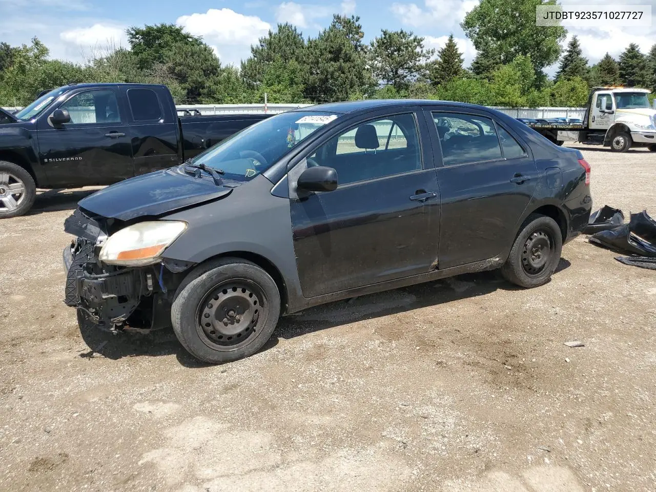 2007 Toyota Yaris VIN: JTDBT923571027727 Lot: 62141845