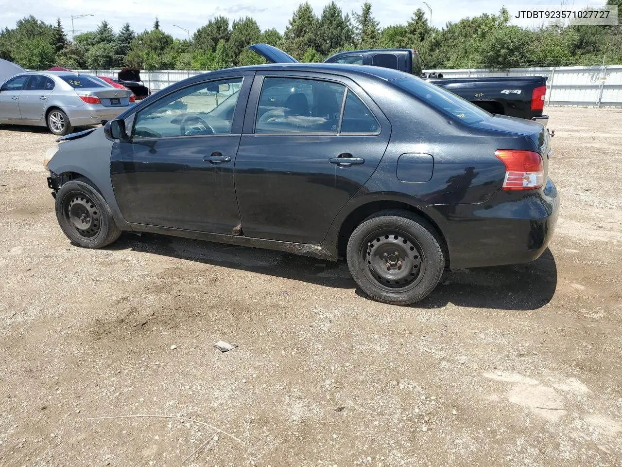 2007 Toyota Yaris VIN: JTDBT923571027727 Lot: 62141845