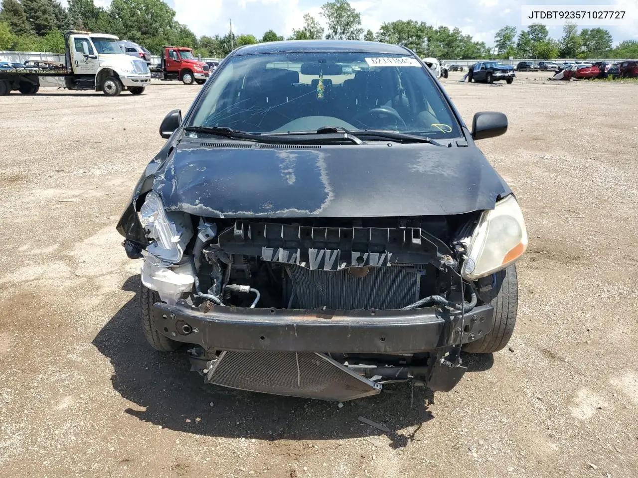 2007 Toyota Yaris VIN: JTDBT923571027727 Lot: 62141845