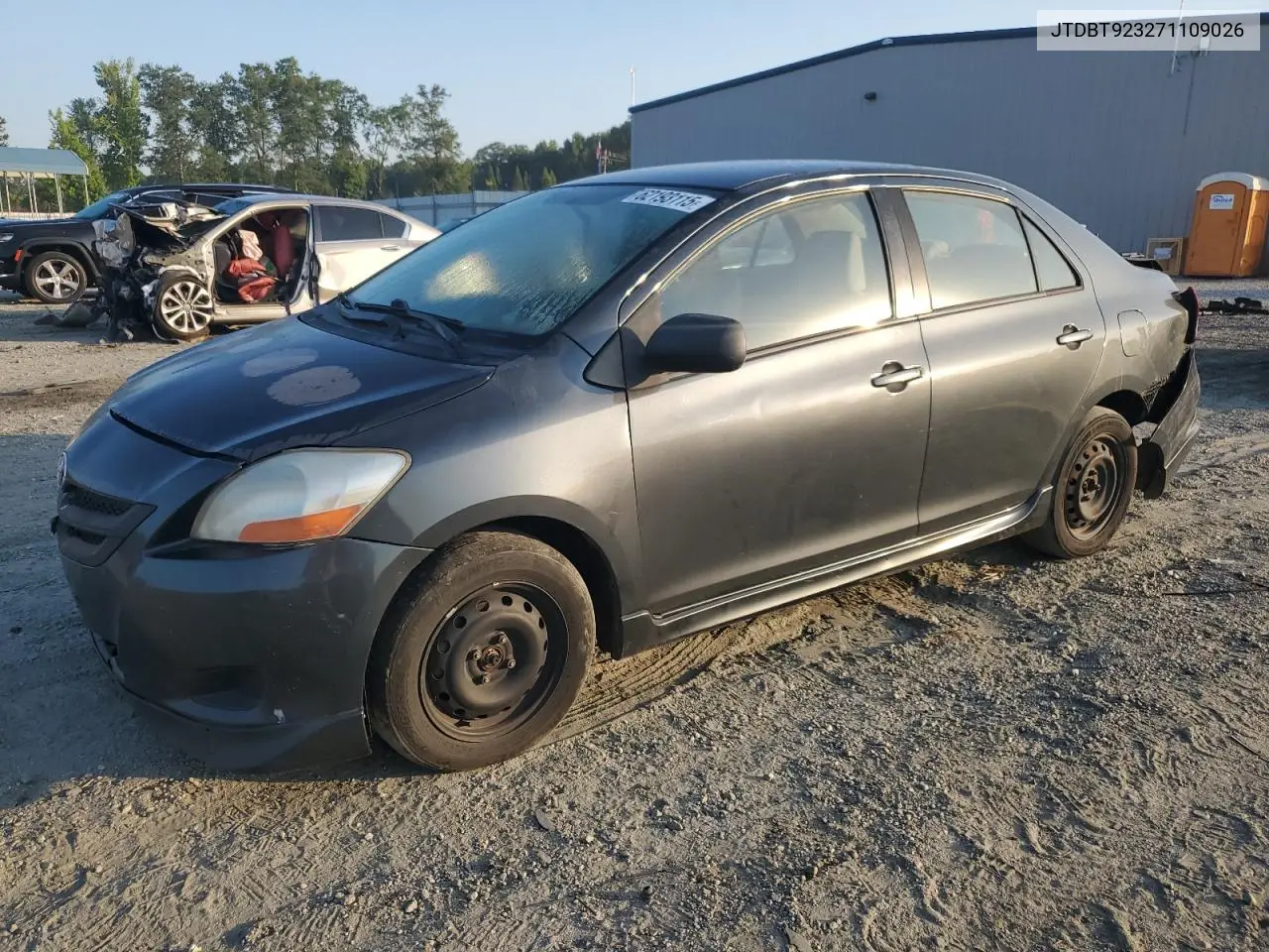 2007 Toyota Yaris VIN: JTDBT923271109026 Lot: 62193115
