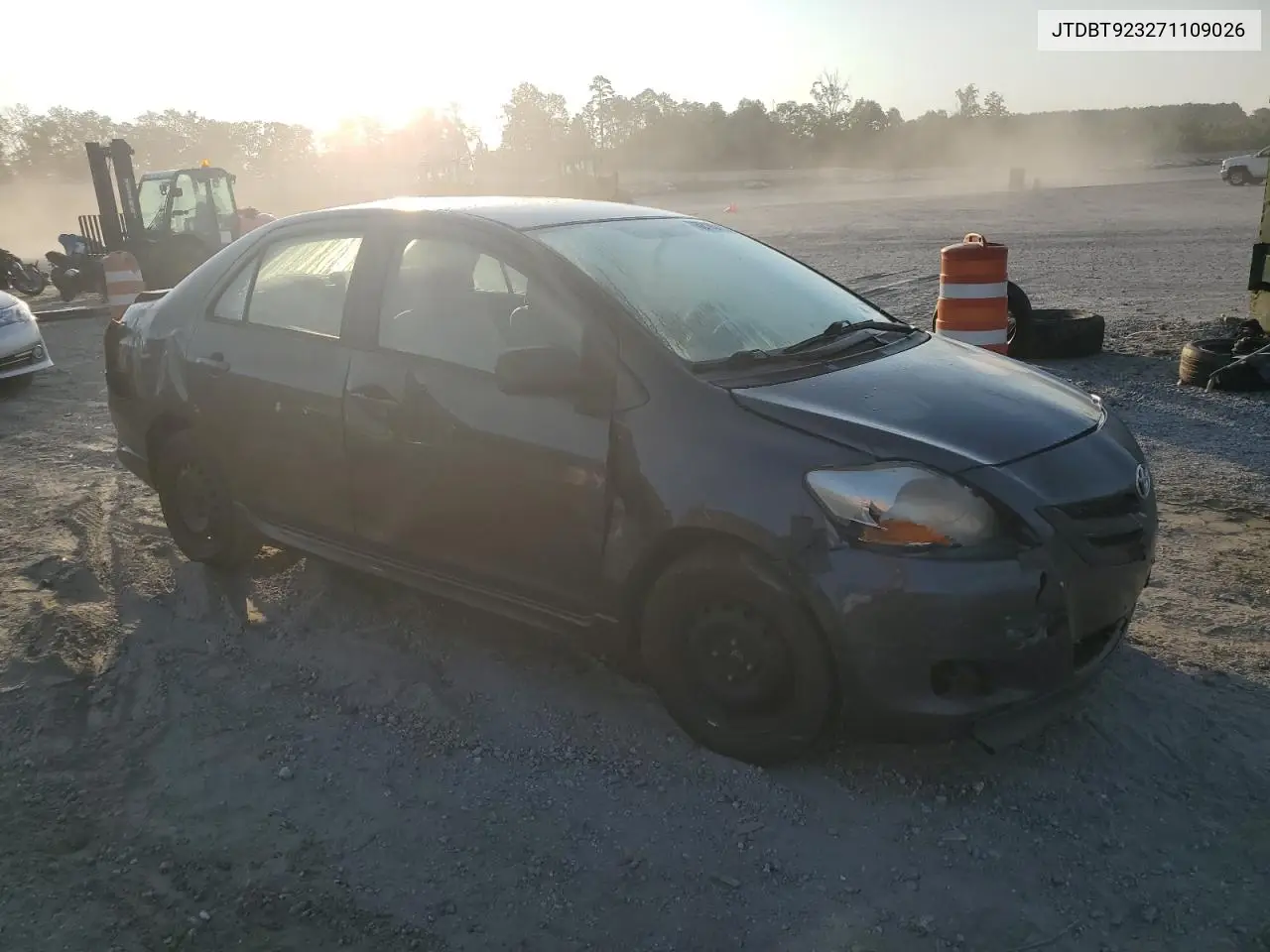 2007 Toyota Yaris VIN: JTDBT923271109026 Lot: 62193115