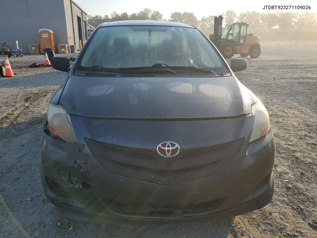 2007 Toyota Yaris VIN: JTDBT923271109026 Lot: 62193115
