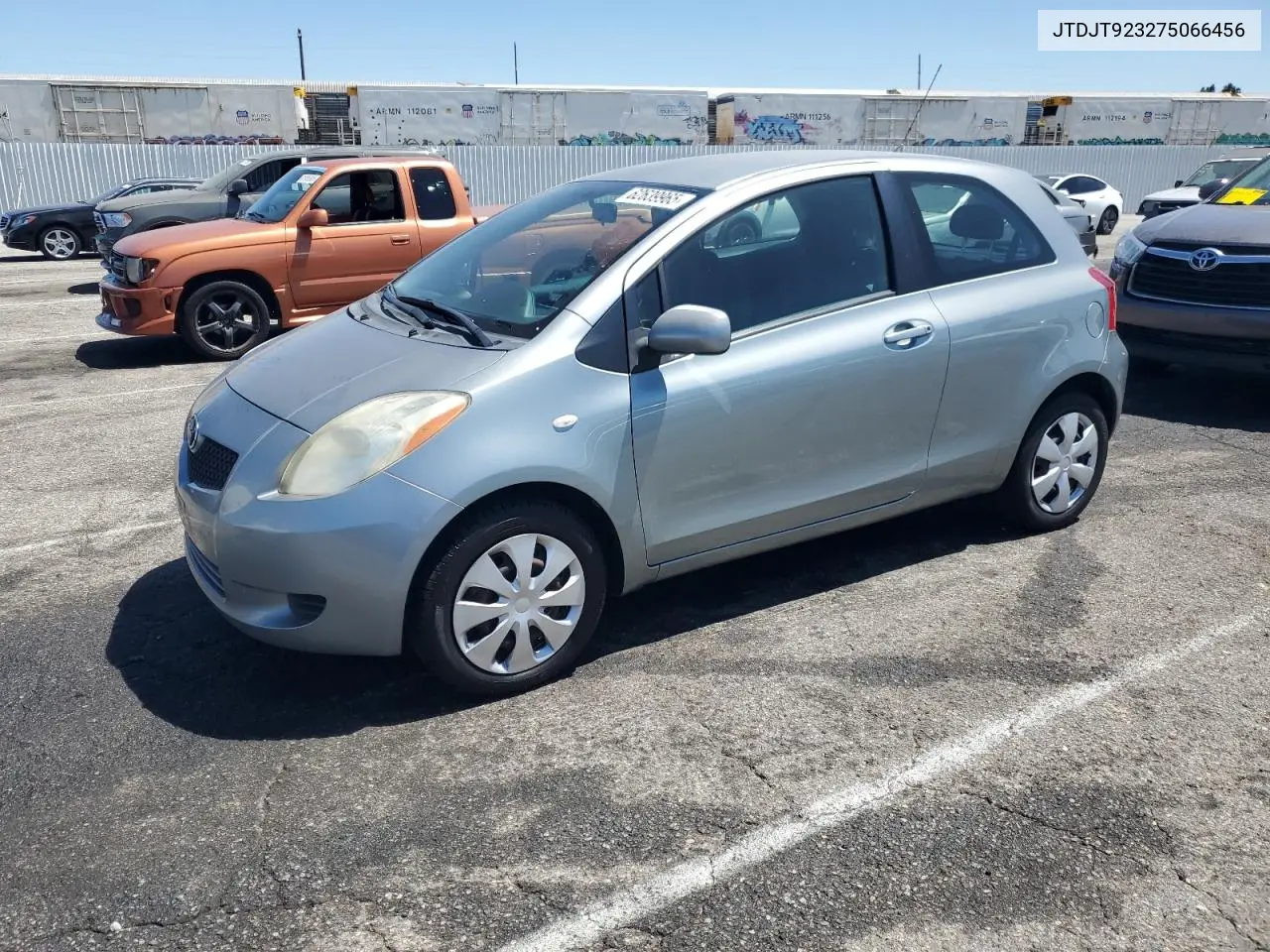 2007 Toyota Yaris VIN: JTDJT923275066456 Lot: 62639965