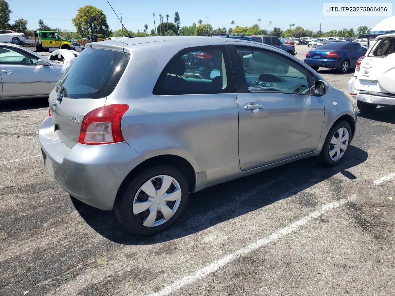 2007 Toyota Yaris VIN: JTDJT923275066456 Lot: 62639965