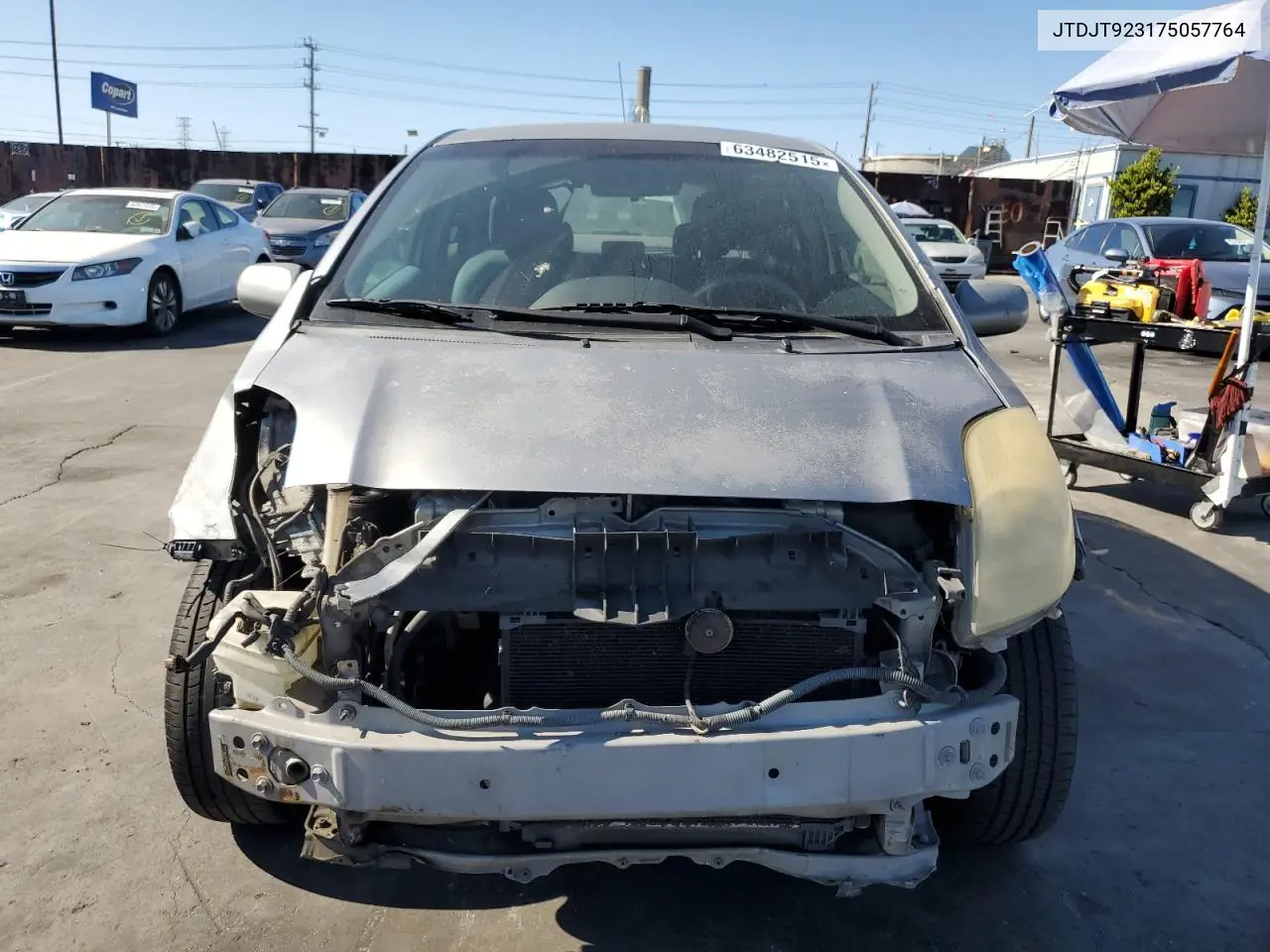2007 Toyota Yaris VIN: JTDJT923175057764 Lot: 63482515