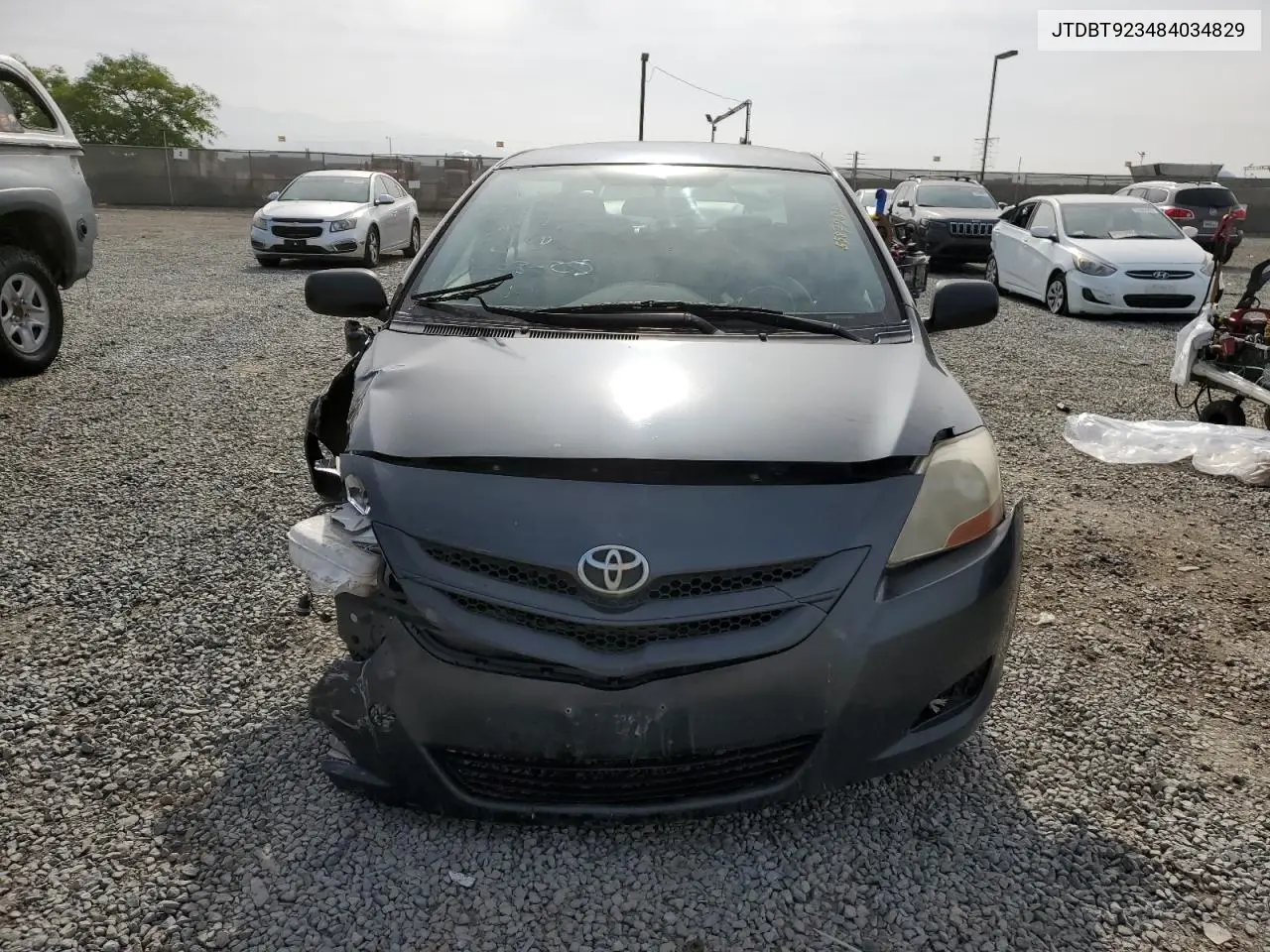 2008 Toyota Yaris VIN: JTDBT923484034829 Lot: 55872885
