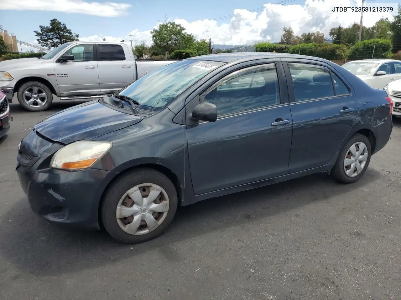 2008 Toyota Yaris VIN: JTDBT923581213379 Lot: 55969485