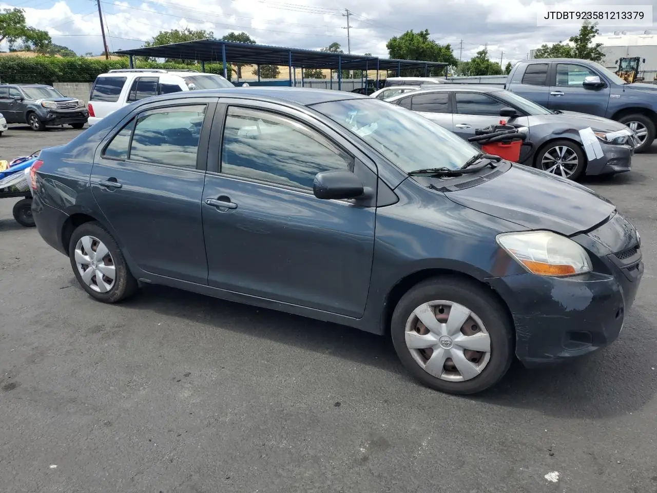 2008 Toyota Yaris VIN: JTDBT923581213379 Lot: 55969485