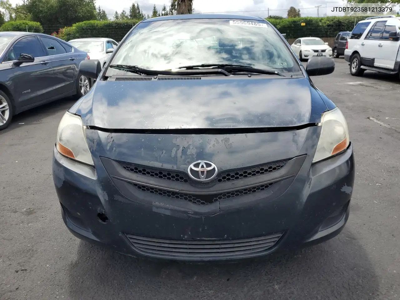2008 Toyota Yaris VIN: JTDBT923581213379 Lot: 55969485