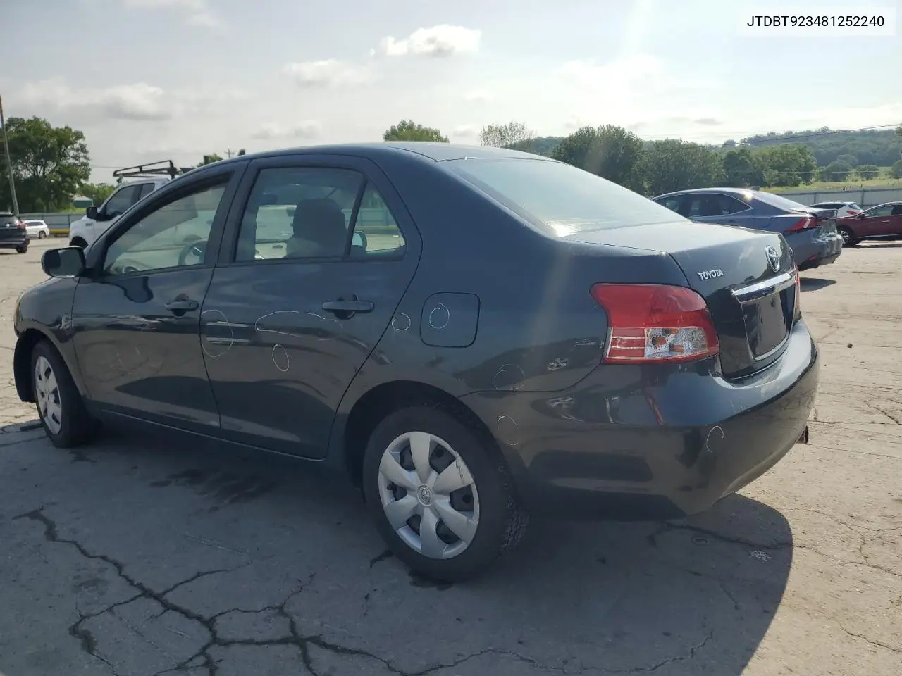 2008 Toyota Yaris VIN: JTDBT923481252240 Lot: 60917435