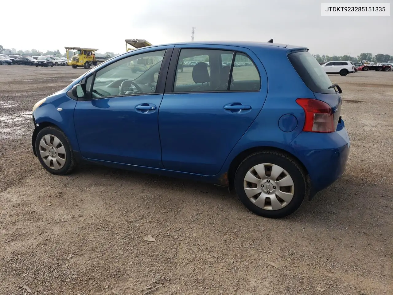 2008 Toyota Yaris VIN: JTDKT923285151335 Lot: 61918085