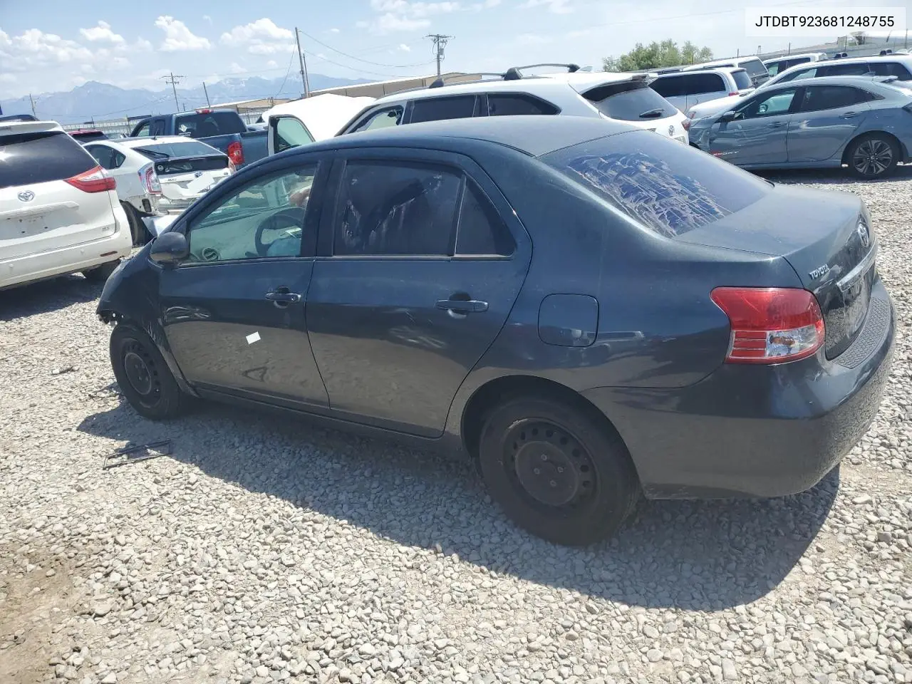2008 Toyota Yaris VIN: JTDBT923681248755 Lot: 62515435