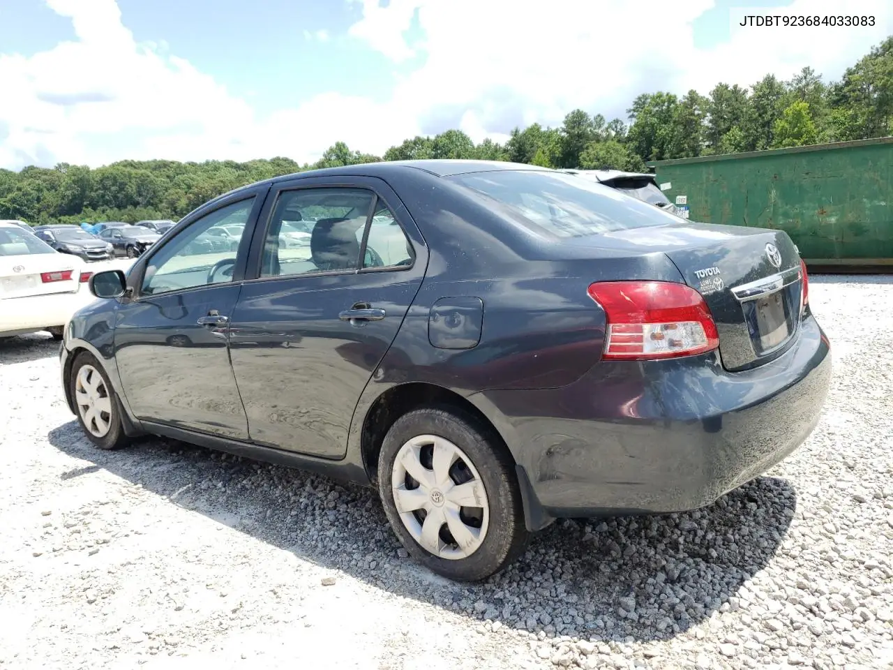 2008 Toyota Yaris VIN: JTDBT923684033083 Lot: 62740425