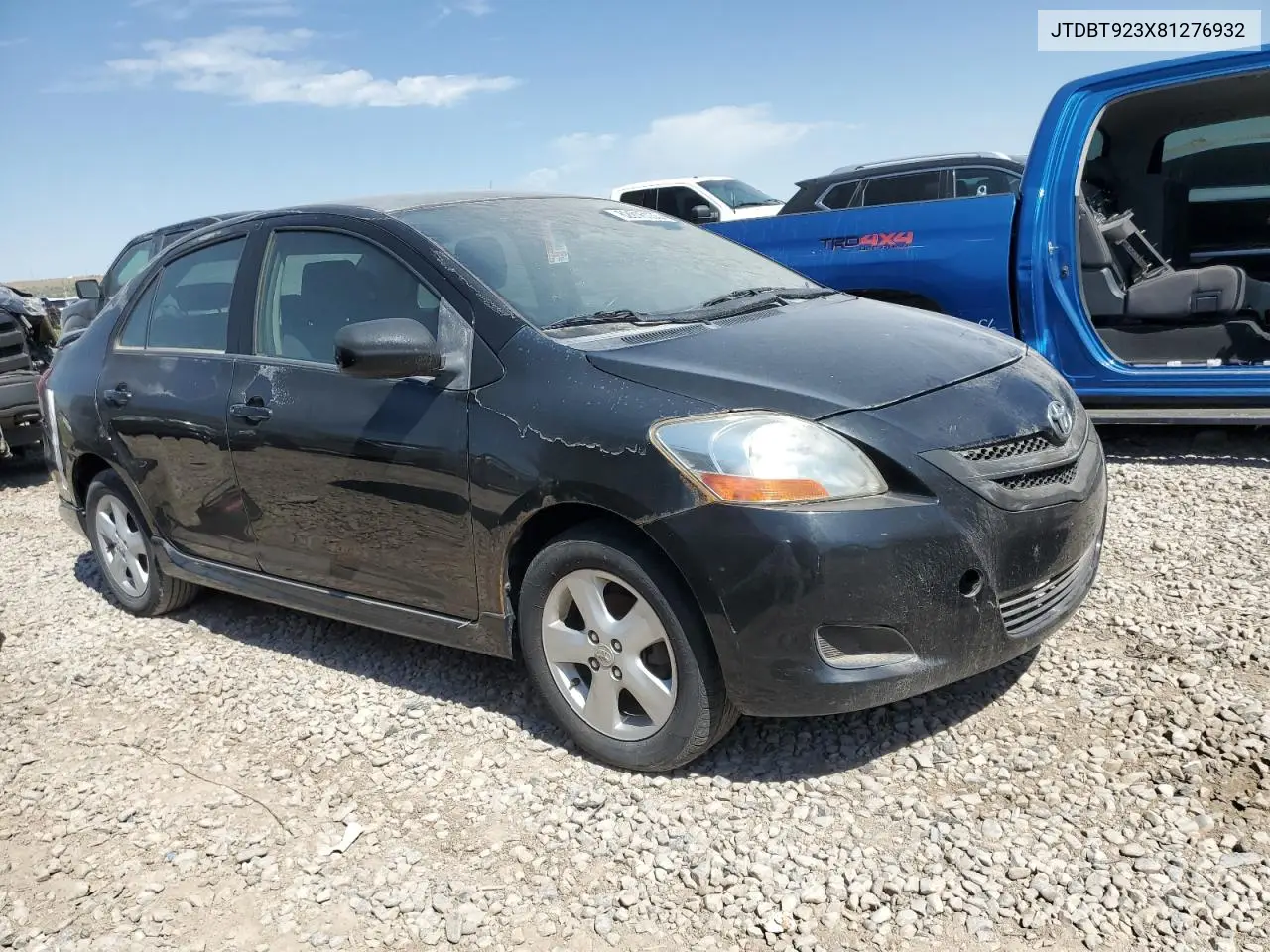 2008 Toyota Yaris VIN: JTDBT923X81276932 Lot: 62916135