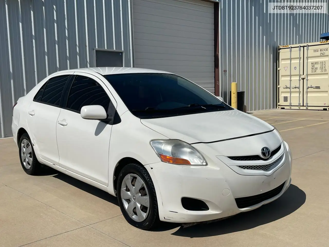 2008 Toyota Yaris VIN: JTDBT923784037207 Lot: 63166185